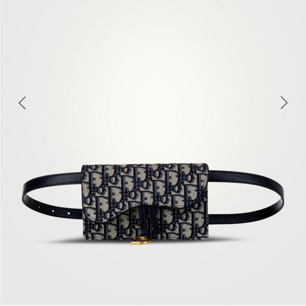 Dior Oblique Saddle Belt Bag